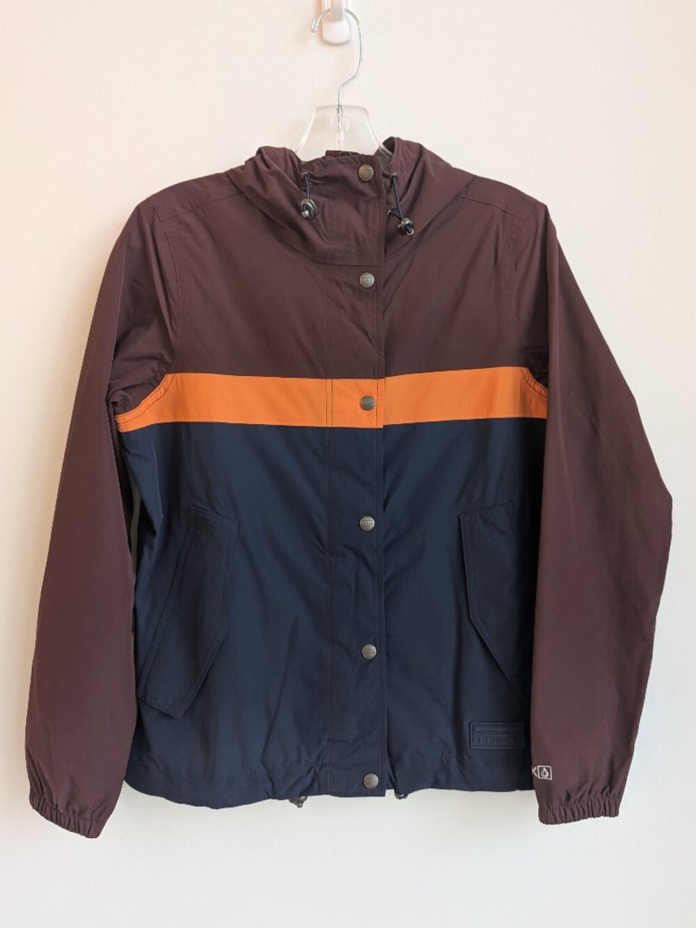 NWT L.L.BEAN Maroon Mountain Classic Rain Jacket | Small